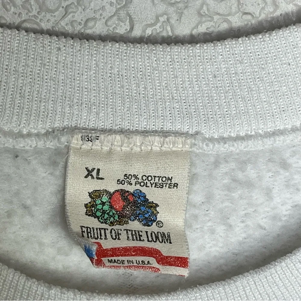 Vintage 90s Proud to Be an‎ American Sweatshirt USA Flag 1991 Made in USA XL